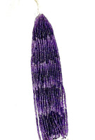Amethyst Shaded Faceted (4mmx4.5mm)(Sold Per Strand)