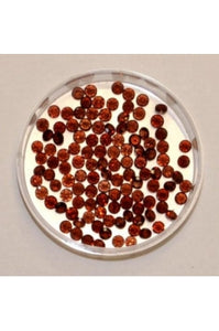 Dark Garnet Round Shape Stone 3mm (Sold per 1 single stone; color and size may vary)