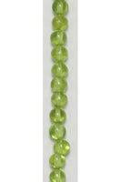 Peridot Plain 3.8mm-4mm