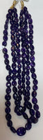 Dark Amethyst Oval (price is for each strand)