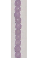 Faceted Light Purple Quartz 4mm-4.5mm