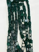 Square Green Jade (12mmx12.5mm)