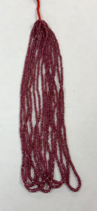AAA- Quality African ruby (sold per strand)