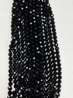 Black Onyx Faceted (9mmx9.5mm)