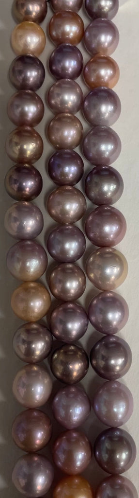 Freshwater multicolor  Pearls (Sold Per Single Strand)(11mmx14mm)