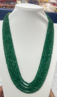 6 step Emerald Necklace