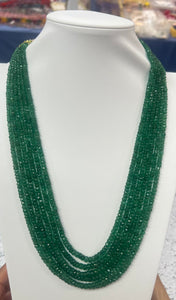 6 step Emerald Necklace