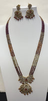 Tundra Sapphire Necklace Set