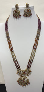 Tundra Sapphire Necklace Set