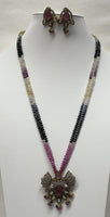 Multi Sapphire Necklace Set