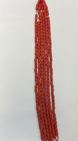 Taiwan Coral tubes (With Big Hole of 3mm)(8mmx10mm)