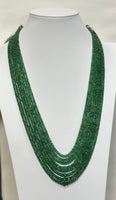 8-Strand Natural Russian Emerald On Sarafa(132gm)