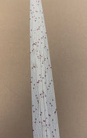 Sugar Pearl With Pink Color Beads In It (Price IS For Each Strand)(1.8mm)(Lab Created)