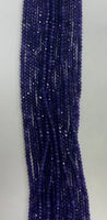 #19 Amethyst Color Jade Roundelle 4mm