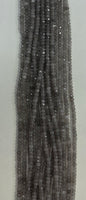#16 Ash color Jade Roundelle 4mm