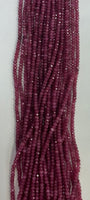 #9 Light Fusia color Jade Roundelle 4mm