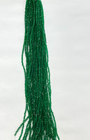 Emerald Color Green Jade Faceted (4mmx4.5mm)(Sold Per Strand)