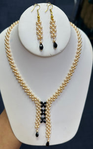 Swarovski Pearls necklace with Swarovski Beads