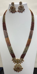Tundra Sapphire  Necklace Set