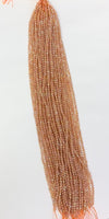 Champagne Color Cubic Zirconia(4mm) (Sold Per Strand)