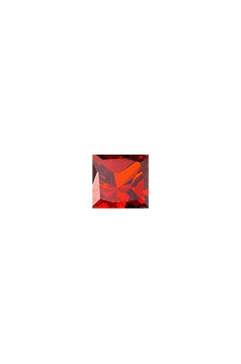 Garnet-Color Cubic Zirconia Square 10mm