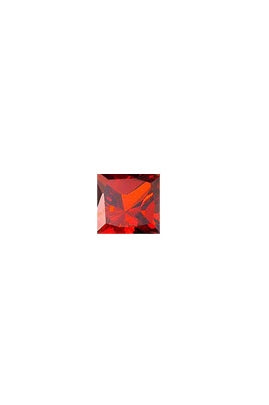 Garnet-Color Cubic Zirconia Square 4.5mm