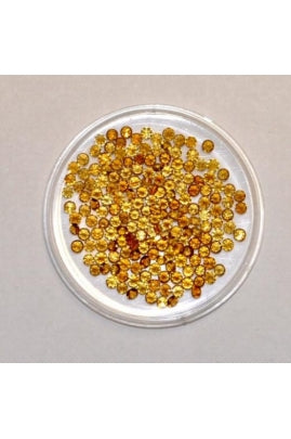 Citrine Round Shape Stone 2.5mm (Sold per 1 single stone; color and size may vary)