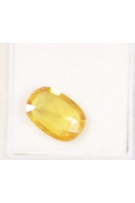 Ghee-color Yellow Sapphire Stone (4.51 cts)