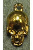 Golden-Color Skull Bead (12.5mmx20.5mm)