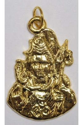 Golden-color Shiva Pendant 32mmx25mm