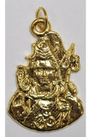 Golden-color Shiva Pendant 32mmx25mm