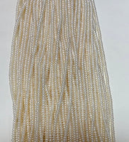 Fresh Water Button Pearl 3mm-3.5mm