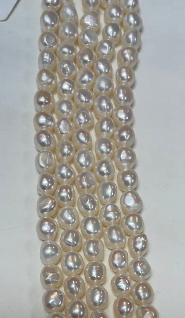 Fresh Water Pearl (Oval)-8mm