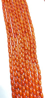 Orange Coral Drum (6.5mmx9.5mm)