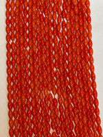 Orange Coral (Dholki) Color is Light orangish and shiny then the picture (6.5mmx9mm)