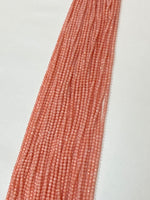 Pink Coral Faceted (3mmx3.5mm)