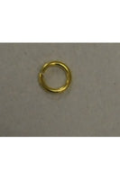 Open Jump Ring-Gold Over Silver 5mm