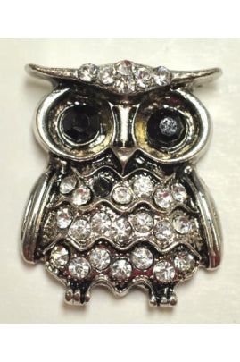 Owl Pendant Charm (27mmx24.5mm) #OWL-2
