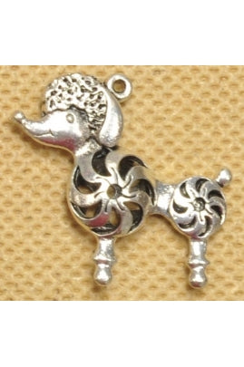 Poodle Charm 41mmx37mm