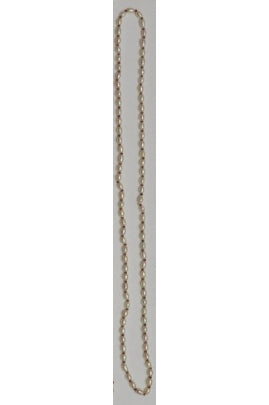 Freshwater Rice Pearl and Sandstone Necklace Chain