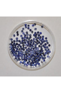 Sapphire Round Shape Stone 2mm (Sold per 1 single stone) and size may vary