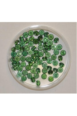 Emerald Color Cubic Zirconia Stone 4mm