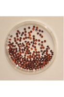 Garnet Color Round Shape Cubic Zirconia Stone 2mm (Sold per 1 single stone)