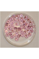 Pink Color Round Shape Cubic Zirconia Stone 5mm