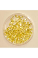 Yellow Color Round Shape Cubic Zirconia Stone 3mm (Sold per 1 single stone)