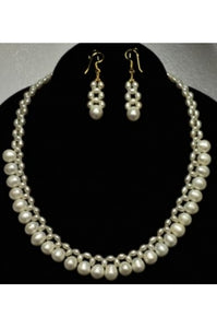 Unique Rice Pearl Necklace #RP-2