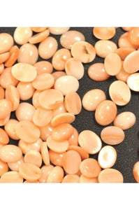 Natural Italian Pink Coral Cab 10mmx8mm